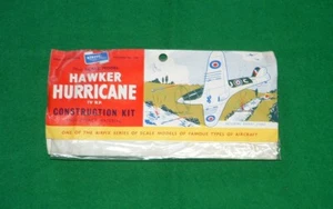 Kit de avión de combate británico Airfix vintage Hawker Hurricane IVRP WW11 1957 - Imagen 1 de 3