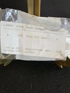 Stihl Trimmer Cutter 4125 713 4100 NOS OEM - Picture 1 of 3