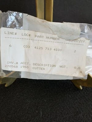 Stihl Trimmer Cutter 4125 713 4100 NOS OEM  - Image 1 of 3