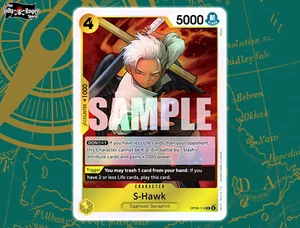OP08-114 - S-Hawk | Juego de cartas UNA PIEZA - Imagen 1 de 2