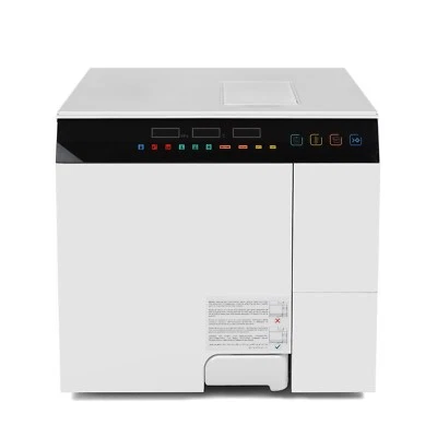 Autoclave 23L classe médica B totalmente automática 3 vezes esterilizador a vapor a vácuo EUA - Imagem 1 de 4