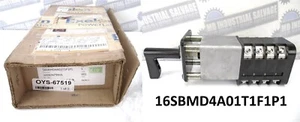 General Electric - 16SBMD4A01T1F1P1 - SBM ROTARY CONTROL SWITCH 4-POS 8-CONTACTS - Picture 1 of 17