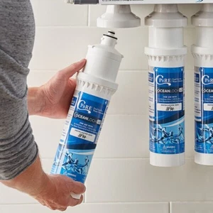 C Pure Oceanloch+ L3 Water Filter Replacement Cartridge – 1 Micron, 5 GPM Flow, - Picture 1 of 2