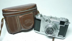 Zeiss Ikon TENAX II mit Carl Jena Tessar 2,8 4cm + Tasche An-Verkauf! ff-shop24 - Bild 1 von 6