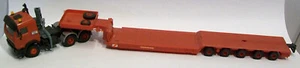 LKW-Modell, Mercedes, Tieflader , rot, Kibri, 1:87, (H3756) - Bild 1 von 1