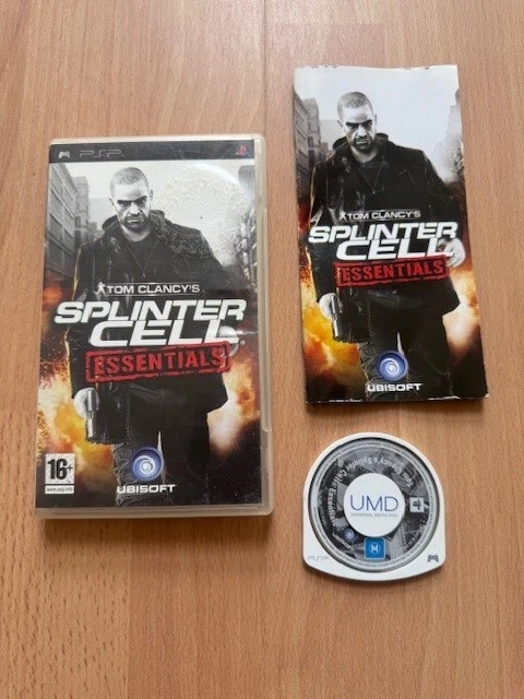 Tom Clancys Splinter Cell Essentials Game PSP - Very Good Condition - Image 1 of 1