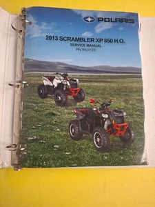 2013 POLARIS OEM SCRAMBLER XP 850 H.O. Service Manual P/N 9924122 - Bild 1 von 4