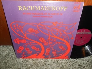 Rachmaninoff Beveridge Webster - Etudes-Tableaux, Op. 33 & 39 DOVER LP - Foto 1 di 3