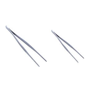 2x Küchenpinzetten Grillpinzette Grillzange Backpinzette Kochpinzette 30cm und 2 - Bild 1 von 3