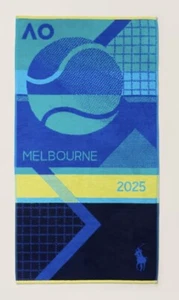 NWT 2025 Official Australian Open Tennis On Court Player Towel Polo Ralph Lauren - Picture 1 of 1