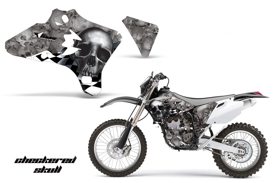 Shroud Graphics Kit Decal Wrap For Yamaha YZ250F YZ450F 2003-2005 CHECKER K S - Image 1 of 1