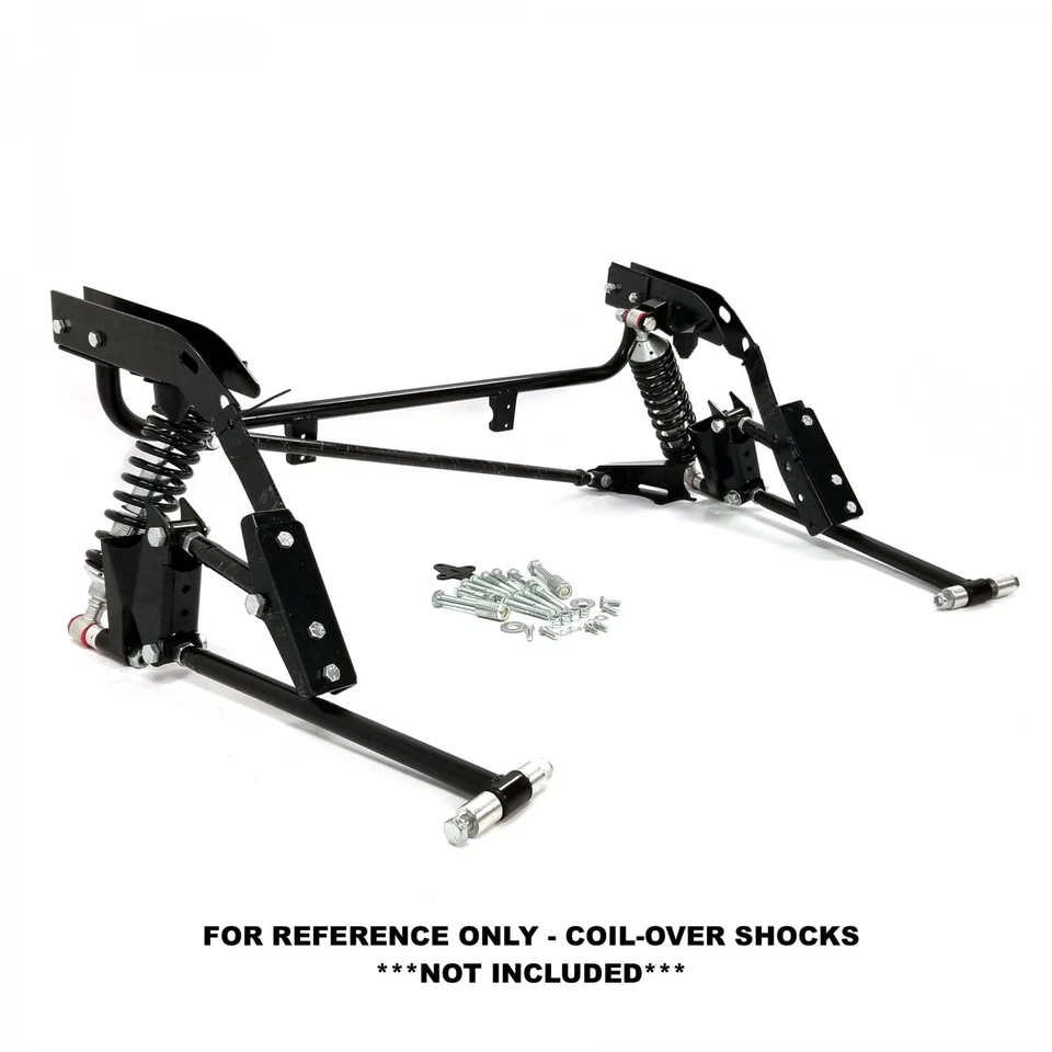 Kit de 4 eslabones traseros paralelos Chevy Nova X-Body 1968-1974 - sin amortiguadores - se adapta a QA1 AFCO Foto 1 de 4