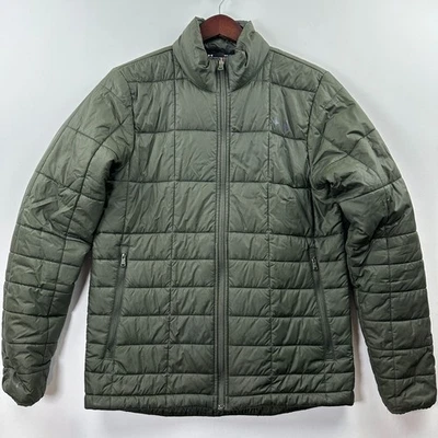 Mens Under Armour Storm Loose Fit Coldgear Puffer Jacket Sage Green Coat Small - Image 1 of 4