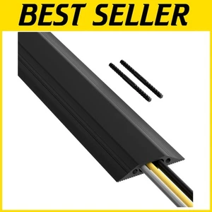 Linkable 30ft Cable Protector - Neat Cord Cover for Easy Installation and Safety - Picture 1 of 9