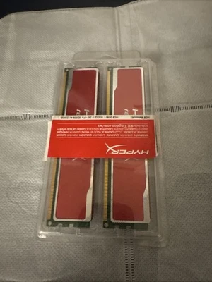 HYPERX ROJO KHX16C9B1RK2/8X es de 8 GB de RAM. Este kit incluye dos módulos de 4GB Foto 1 de 4