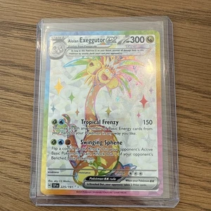 Alolan Exeggutor ex 225/191 Sv08: Surging Sparks Holo - Picture 1 of 2