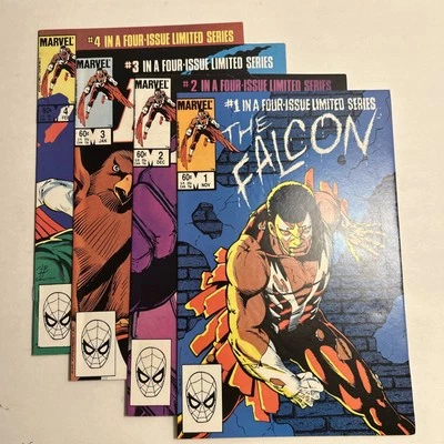 The Falcon # 1 - 4, First Solo Series, Marvel Comics 1983. - Image 1 of 4