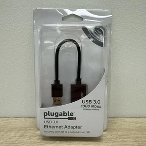 Adaptador USB a Ethernet enchufable, USB 3.0 a Gigabit Ethernet - Imagen 1 de 2