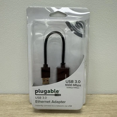 Plugable USB to Ethernet Adapter, USB 3.0 to Gigabit Ethernet - Image 1 of 2