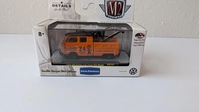 M2 Machines Diecast 1960 VW Double Cab Tow Truck Orange/Black Limited 1 Of 7,380 - Image 1 of 4