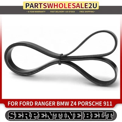 57.5" New Serpentine Belt for Ford Ranger 2019-2023 BMW Z4 2006-2008 Porsche 911 - Image 1 of 4
