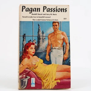 Pagan Passions by Randall Garrett and Larry M Harris (Beacon, 1959) GGA Sci-Fi - Imagen 1 de 5