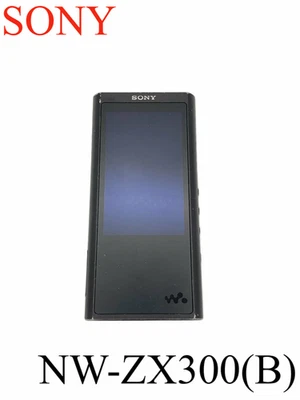 SONY NW-ZX300 Black Walkman 64GB Digital Music Player Used From Japan - Image 1 of 4