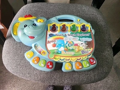 Vtech Touch & Teach Elephant Tested! Battery Included - Image 1 of 4
