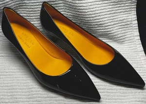 Anyi Lu By Mara Bini women’s patent leather pumps heels made in Italy size 8.5!! - Picture 1 of 6