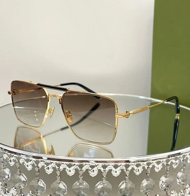 Gafas de sol Balmain x Akoni 57□17-142 - Gafas de aviador doradas premium UV400Balmain Foto 1 de 4