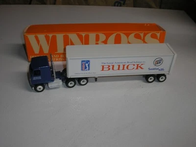 Semirremolque Winross Cabover de colección Lankford Buick PGA Tour remolque plataforma Foto 1 de 4
