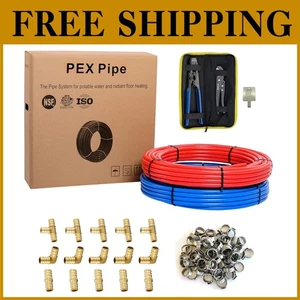 1/2 Inch Pex Pipe 2x100 ft Potable Water - Picture 1 of 9