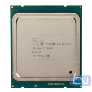 Intel Xeon E5-2667 v2 8-Core 3.3GHz 25MB 8GT/s SR19W B Grade CPU - Picture 1 of 2