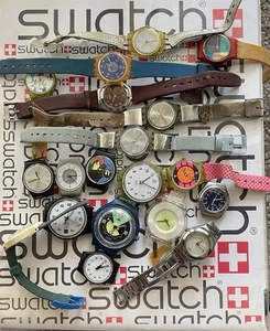 Swatch  lot of non working heads for parts fix crafts sold as is no returns #4 - Picture 1 of 4