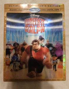 Wreck-It Ralph Ultimate Collector's Edition Blu-Ray + Blue-Ray 3D+DVD + Digital - Picture 1 of 5