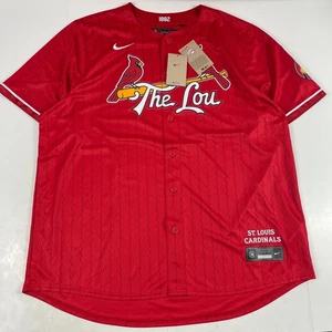 St. Louis Cardinals maglia baseball uomo 2XL XXL rossa Nike City Connect Limited - Foto 1 di 13