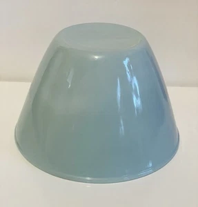 Vintage Fire King Türkis Blau Türkis Spritzwassergeschützt 7 5/8" Rührschüssel 2 Quart - Bild 1 von 6