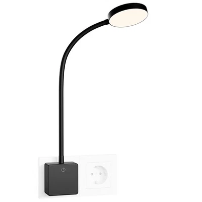 LED Steckerlampe Steckdosenleuchte Wandleuchte Steckdose Dimmbar LED mit Stecker - Bild 1 von 4