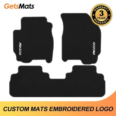 Alfombrillas de terciopelo de calidad para Mazda Tribute CD1 2000-2007 forros Foto 1 de 4