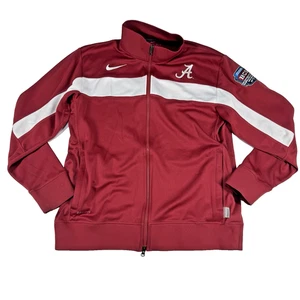 Chaqueta Nike Alabama Crimson Tide 2012 BCS Campeonato Nacional Hombre’s L Dri-FIT - Imagen 1 de 19