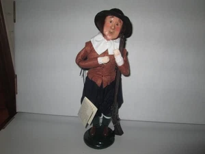 Byers Choice 1999 Plimoth Plantation Pilgrim Man with Musket New - Picture 1 of 2