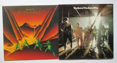 The Best of Firefall  +  The Best of the Guess Who w/poster  2 LP — 第 1/4 张图片