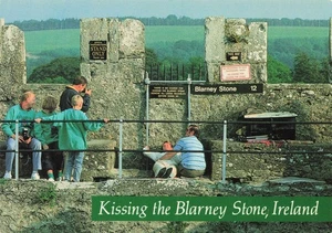 Kissing the Blarney Stone, Irlanda Continental PC con fecha 1992 - Imagen 1 de 2