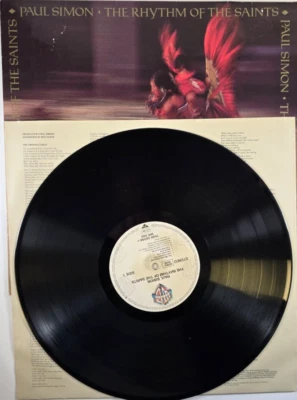 The Rhythm Of The Saints LP Album Vinyl record 1990 folk rock on Warner - Image 1 of 4