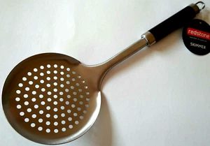Schaumlöffel Edelstahl Schaumkelle Abseihlöffel Abtropflöffel Schöpfkelle Löffel - Bild 1 von 3