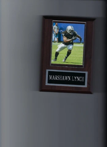 MARSHAWN LYNCH PLAQUE OAKLAND RAIDERS LA FOOTBALL NFL Cover