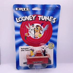 Estuche troquelado Ertl Looney Tunes Silvestre y Tweety vehículo caboose - NUEVO 1989 - Imagen 1 de 4