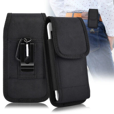 Funda Funda Funda Clip Cinturón Para iPhone 11 Pro Xs X Samsung S6 7 S8 S9 S10 Foto 1 de 4