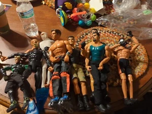 Vintage Mattel Max Steel Action Man 12 Inch Action Figures Assorted Lot Of  8 - Picture 1 of 10