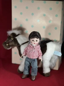 Madame Alexander "Western Riding" #39375 Brunette Doll Braids Cowgirl - Picture 1 of 7